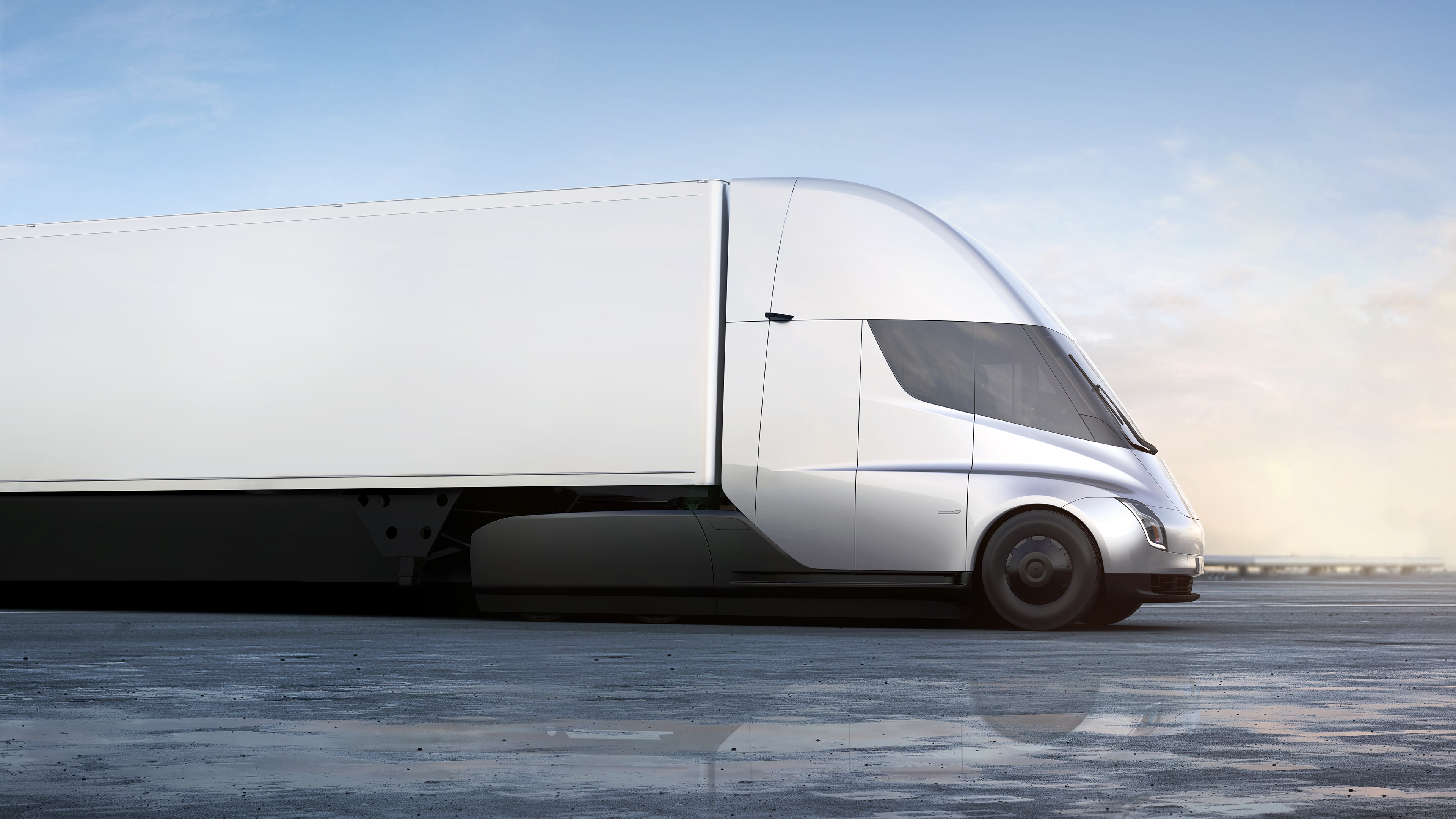 Tesla Unveils the New Electric SemiTruck Cannonball Express Trans.