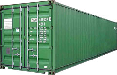 10’, 20’, 40’ dry storage container